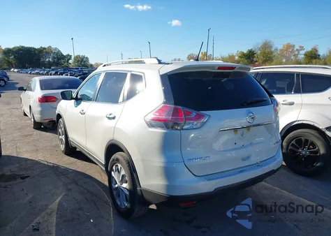 2016 Nissan Rogue Sv from USA, damaged, VIN KNMAT2MV9GP720668